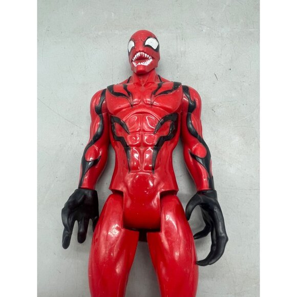 2016 Hasbro Marvel Carnage 11.5" Action Figure Hasbro Spiderman red READ - Picture 2 of 7